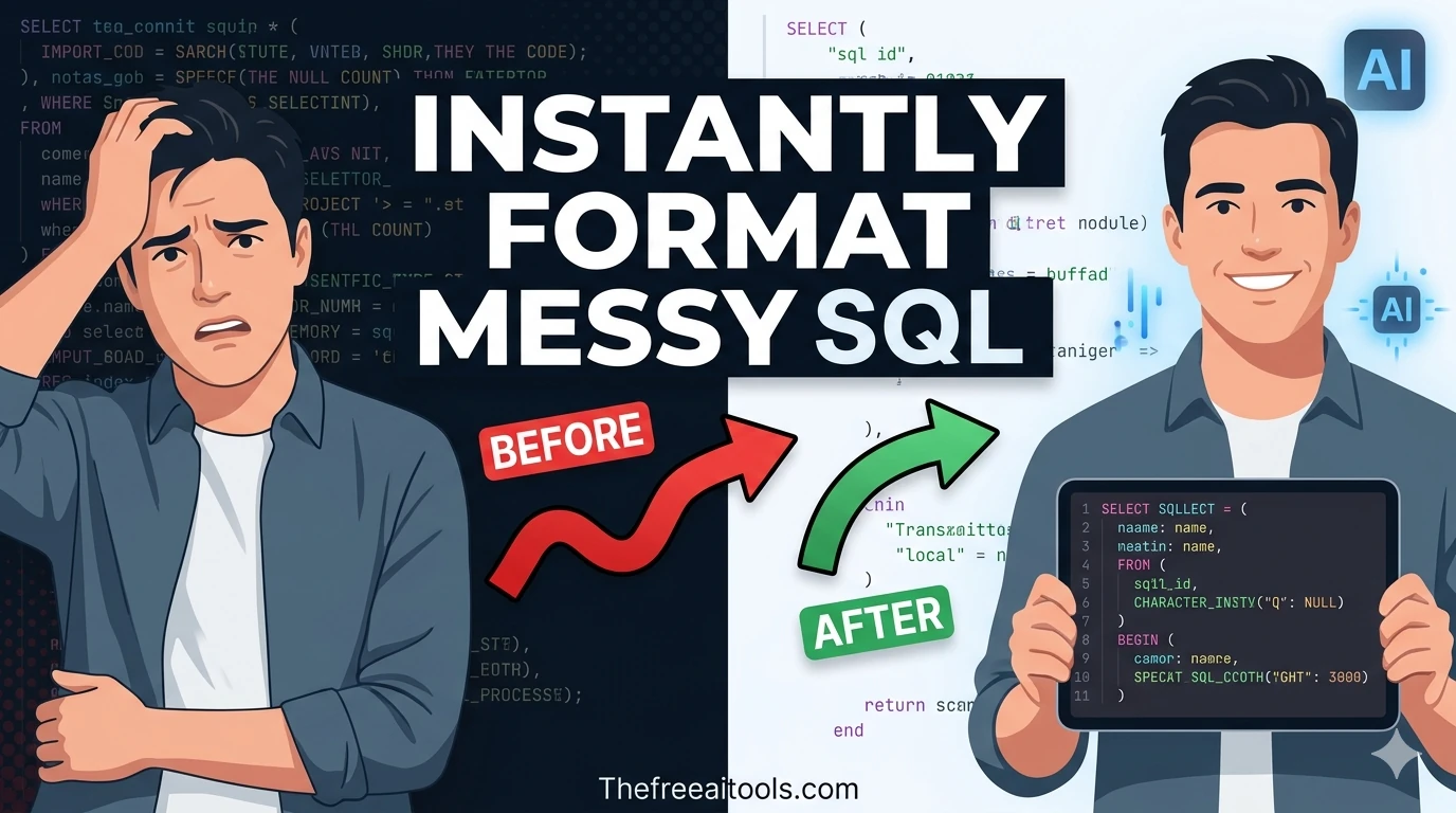 SQL Formatter — free online tool